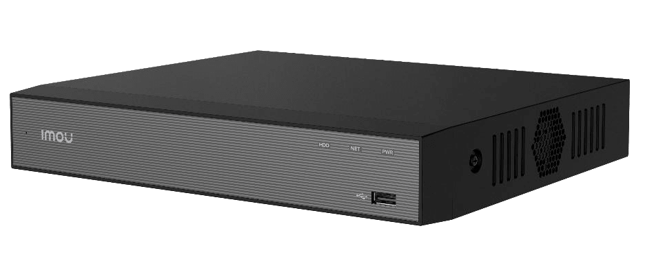 IMOU NVR NVR-N118-8A0E H.265 18-Channel 1 SATA hasta 16 TB Con MIC Parlante APP